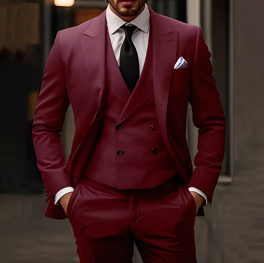 Darrel - Traje formal holgado para caballeros