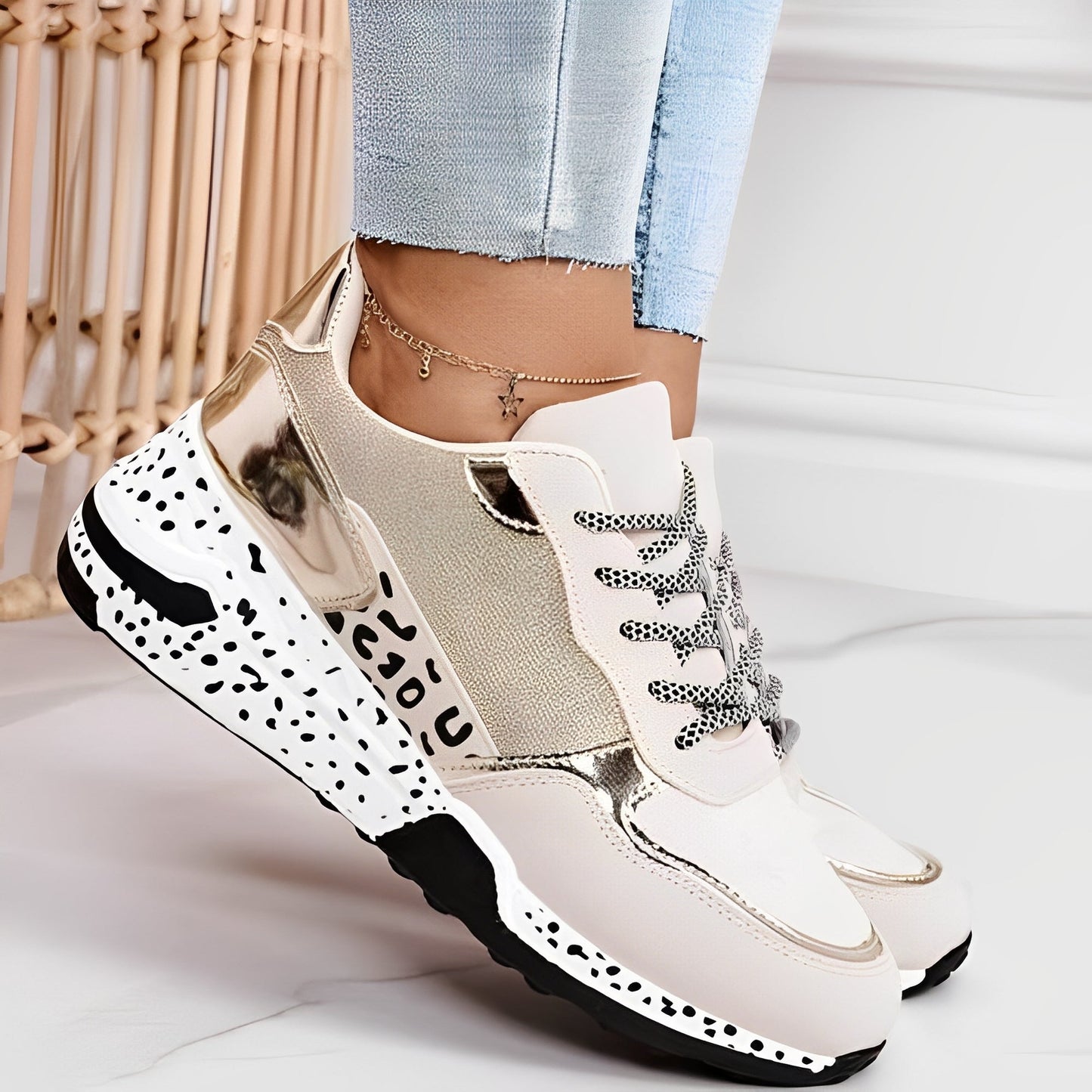 Penelope - Zapatos con Plataforma Útiles para Dama