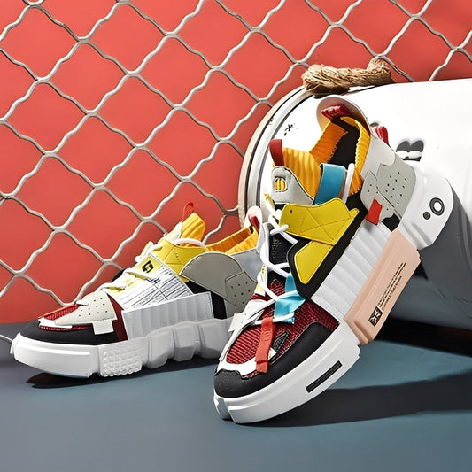 Clifton - Zapatilla deportiva colorida y casual para hombres