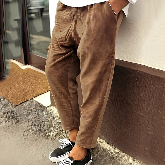 Marvin - Pantalón de Pana Holgado y Cómodo para Hombres