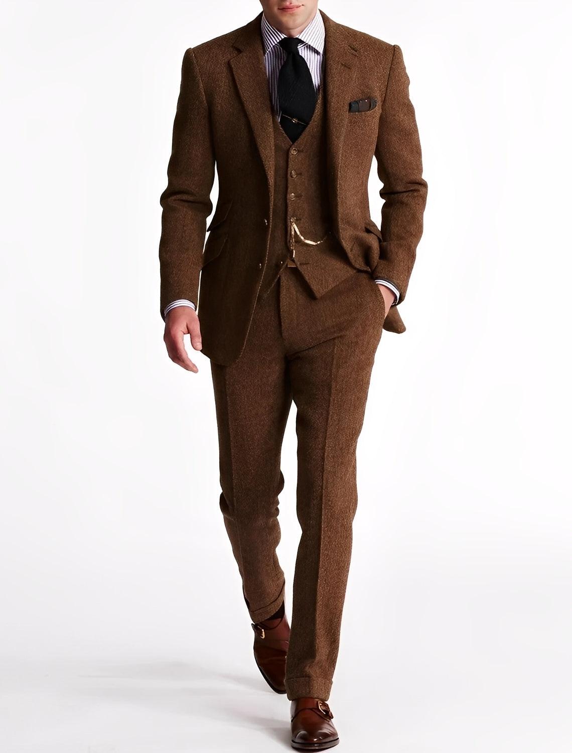 Alden - Trajes elegantes ajustados de esmoquin para hombres