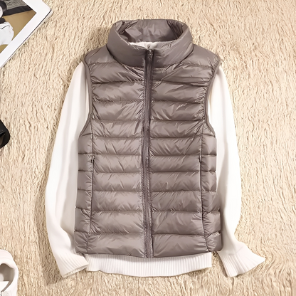 Sophie – Chaleco de Plumas Muy Ligero