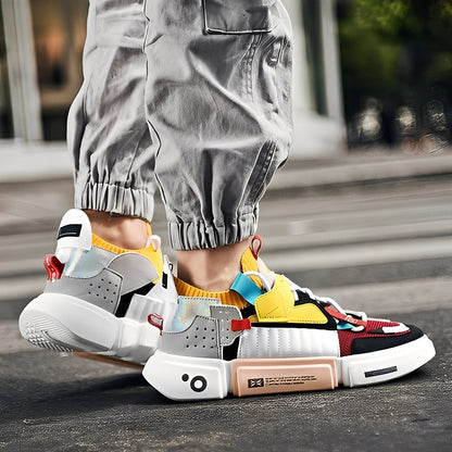 Clifton - Zapatilla deportiva colorida y casual para hombres