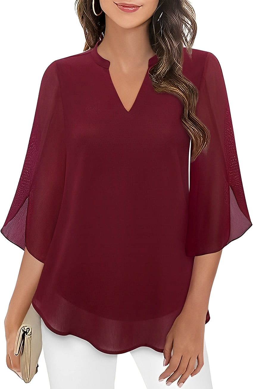 Tabea – Ligera y elegante blusa de mujer