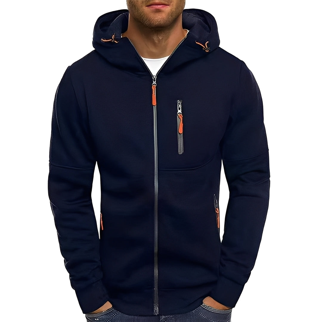 Lowell - Abrigo cómodo y elegante con capucha para hombres