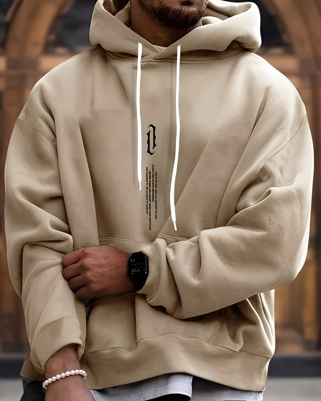 Beckham - Sudadera con Capucha Elegante para Hombres