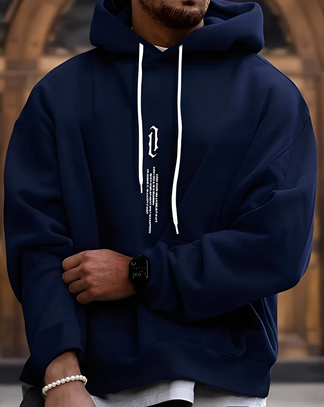 Beckham - Sudadera con Capucha Elegante para Hombres