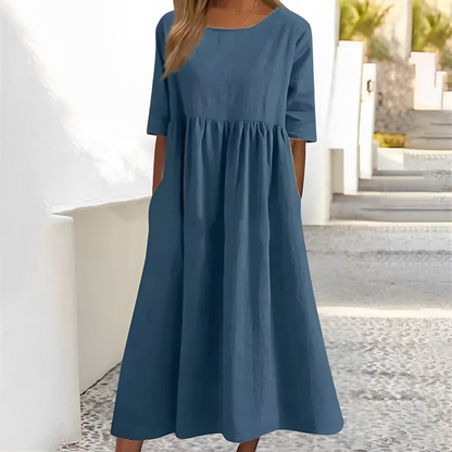 Niva – Vestido midi ligero para días cálidos