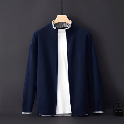 Brendon - Chaqueta informal con cremallera para hombres