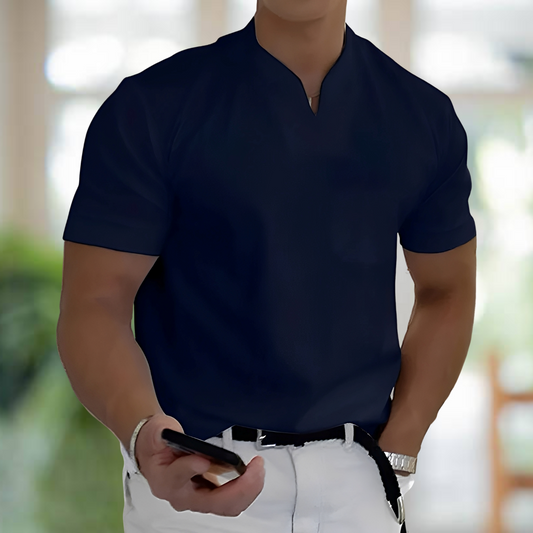 Jason – Camiseta de negocios y fitness de manga corta para hombres