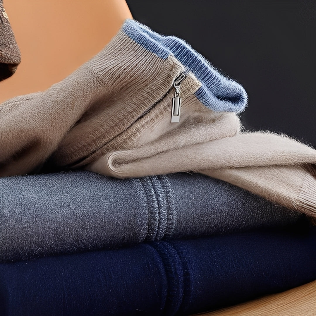 Brendon - Chaqueta informal con cremallera para hombres