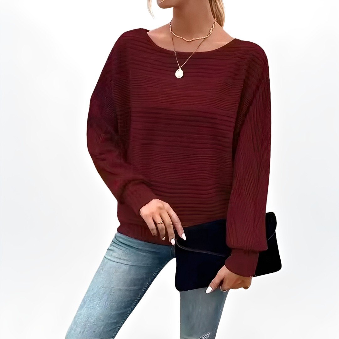 Eleanore - Jersey ancho a rayas para mujer