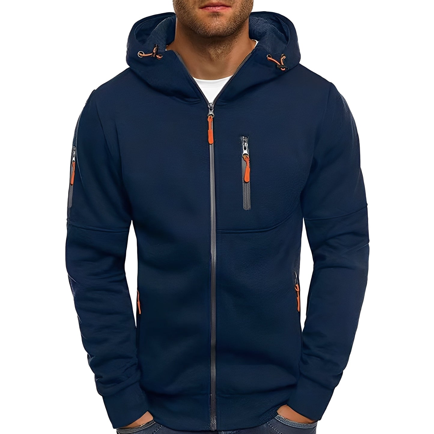 Lowell - Abrigo cómodo y elegante con capucha para hombres