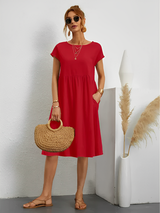 Amira – Elegante Vestido de Verano con Mangas