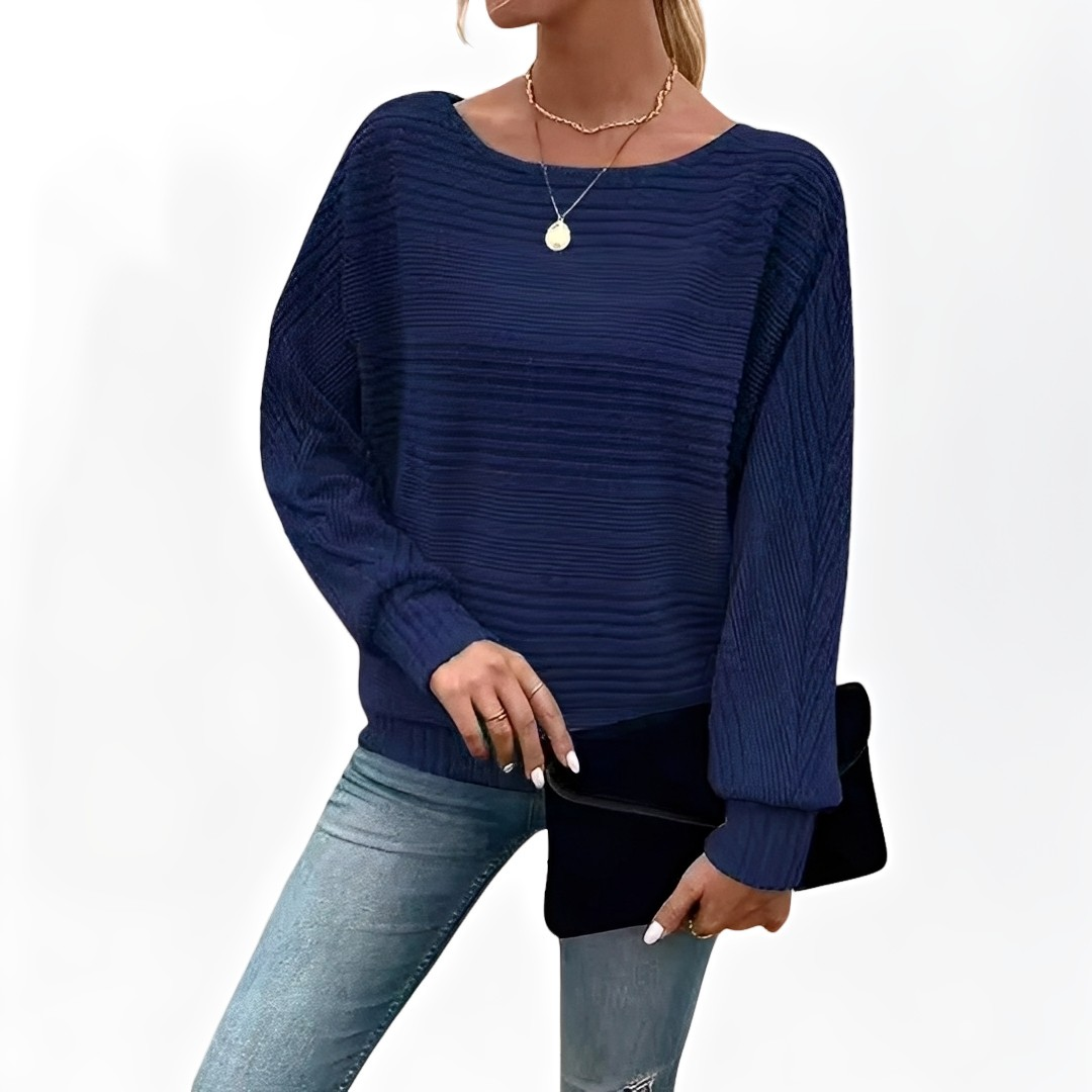 Eleanore - Jersey ancho a rayas para mujer