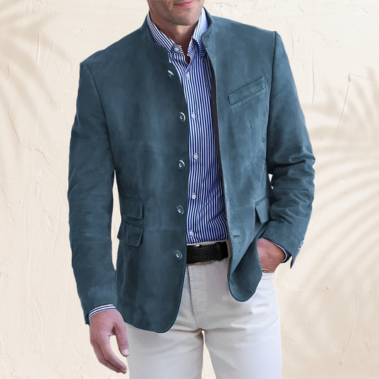 Philip – Chaqueta de otoño con botonadura para hombres