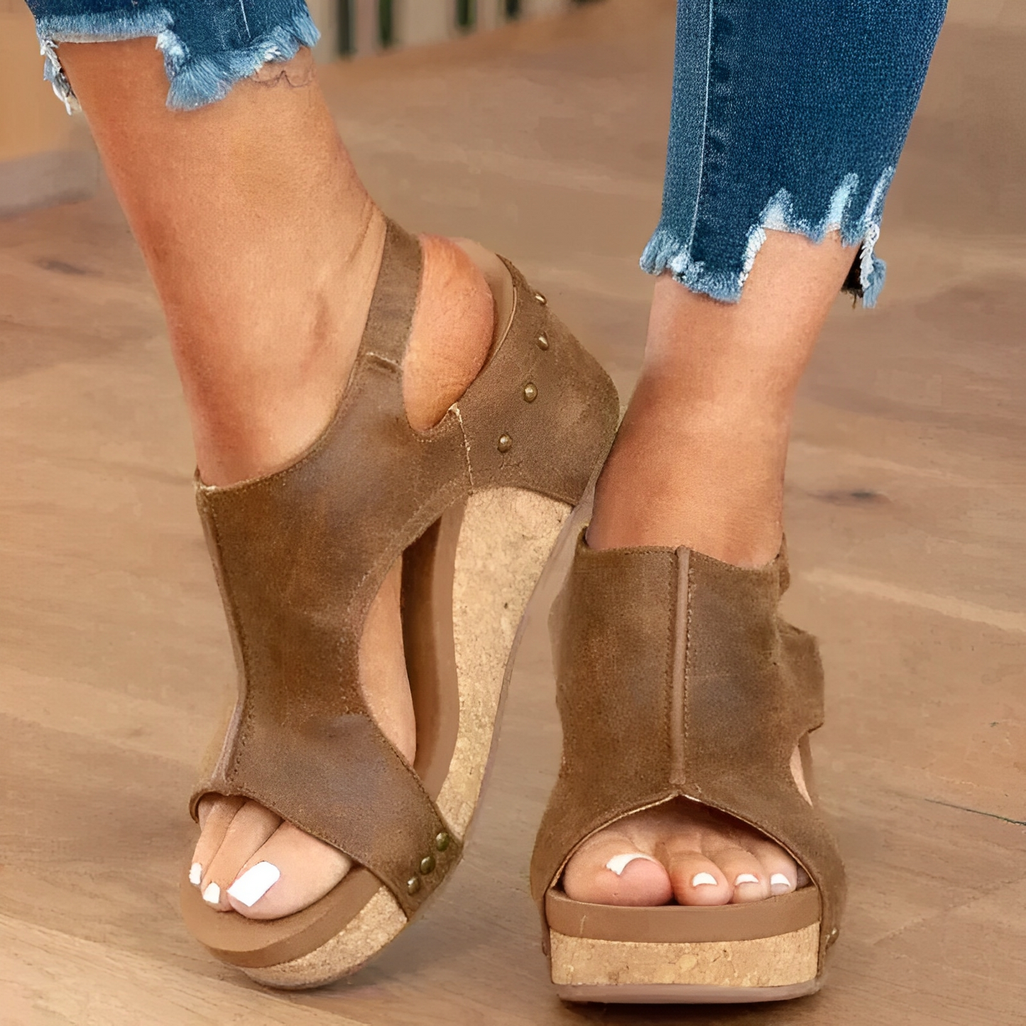 Marlene – Sandalia de Cuero Ortopédica