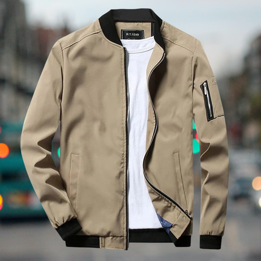 Oscar – Chaqueta Bomber para Hombre Impermeable