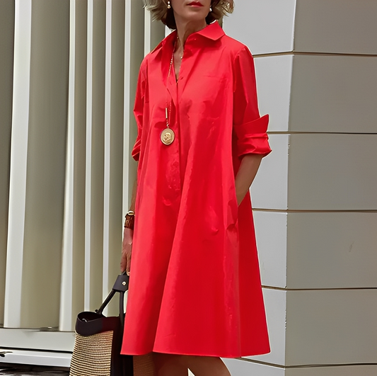 Maeva – Vestido Camisa Moderno para Mujeres