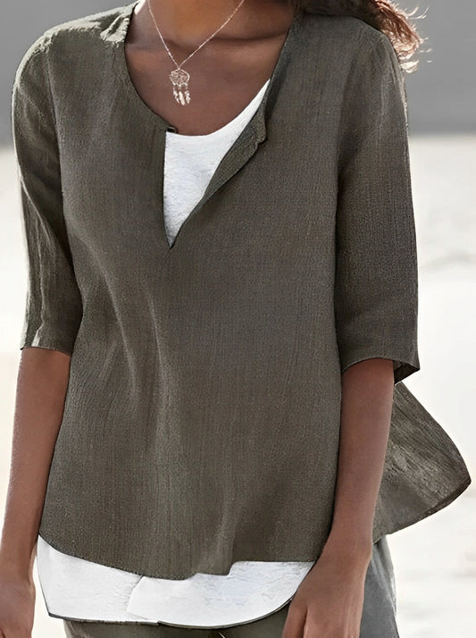 Lea – Blusa de Capas Veraniega para Mujeres