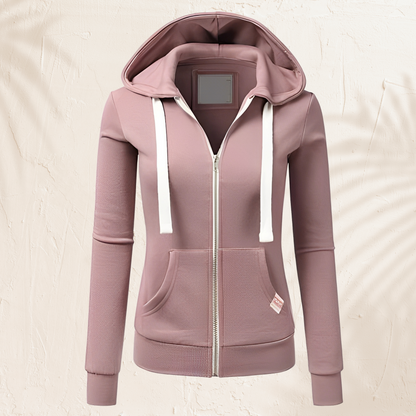 Luna – Cómodo sudadera con capucha con cremallera