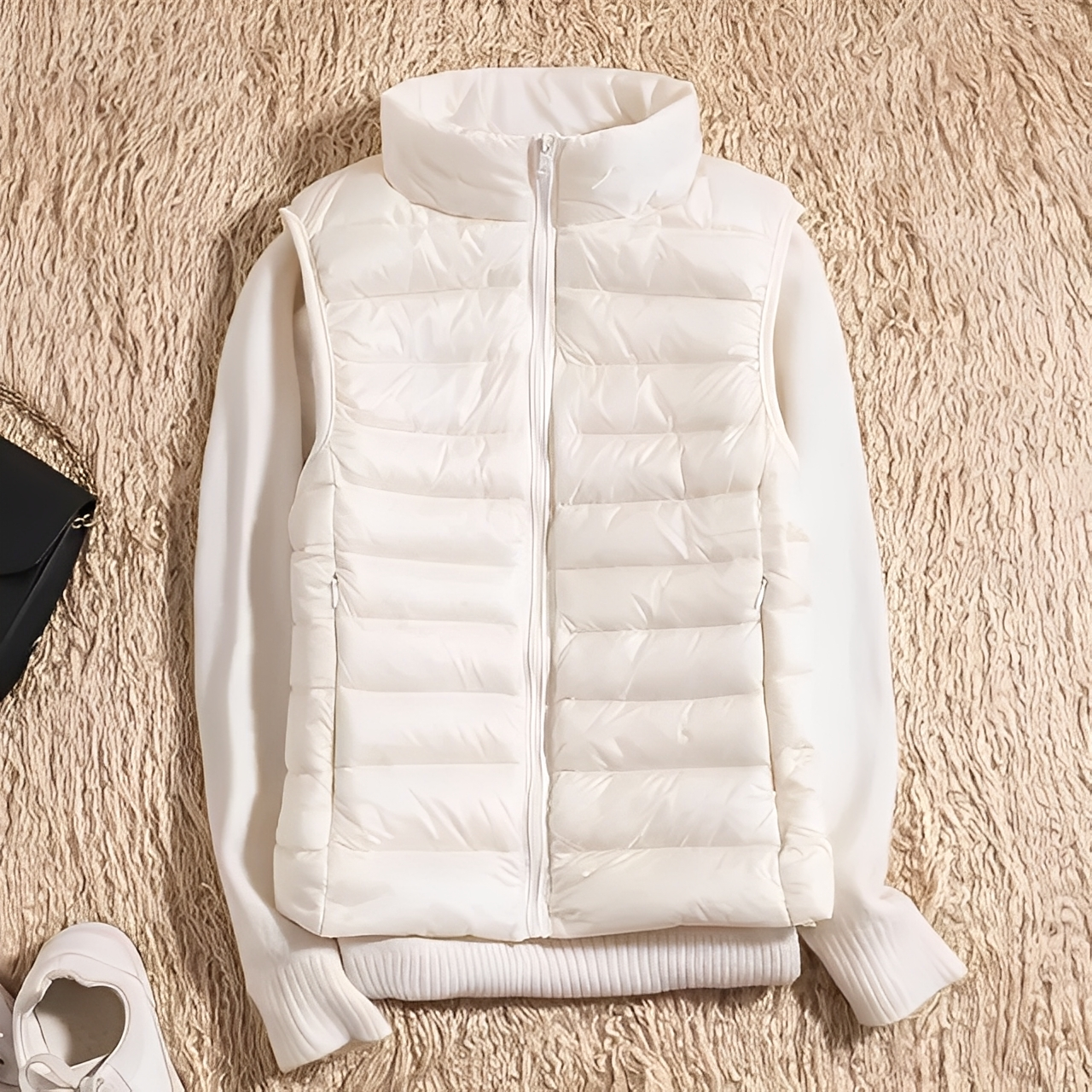 Sophie – Chaleco de Plumas Muy Ligero