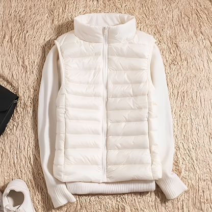 Sophie – Chaleco de Plumas Muy Ligero