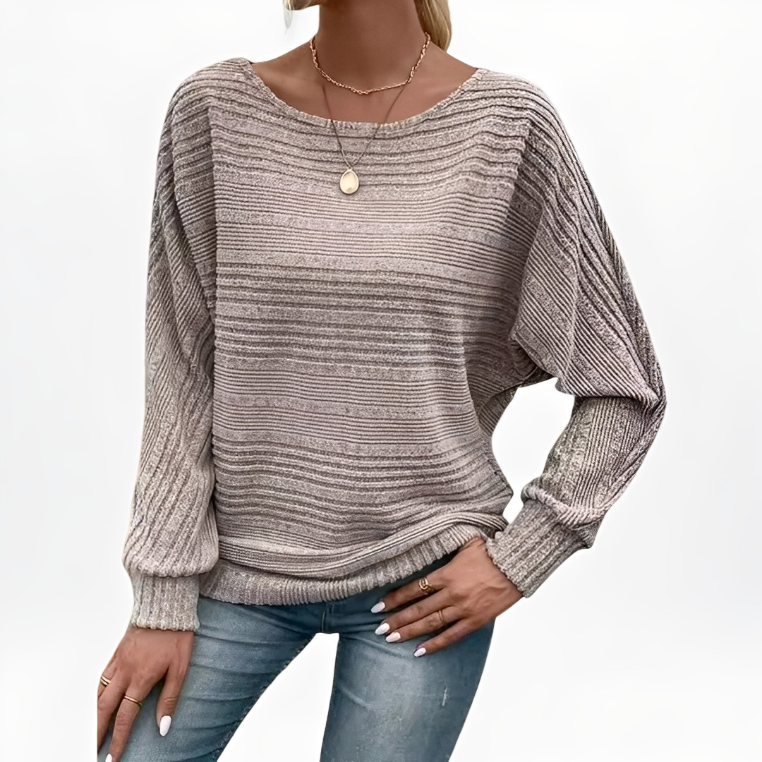 Eleanore - Jersey ancho a rayas para mujer