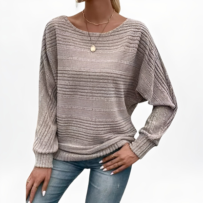 Eleanore - Jersey ancho a rayas para mujer