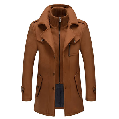 Jerald - Abrigo largo y con estilo para hombres