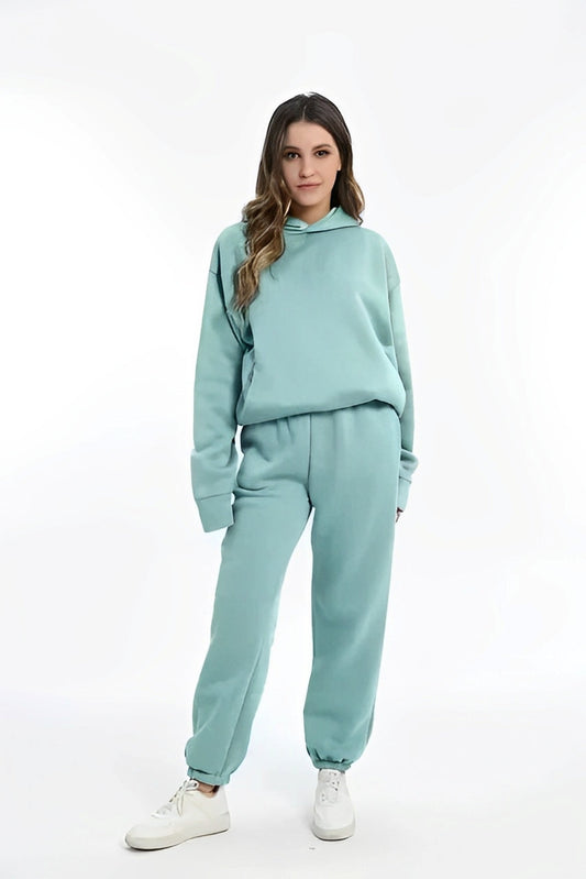 Nora – Mujer Conjunto de Sudadera con Capucha y Pantalones de Chándal