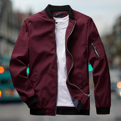 Oscar – Chaqueta Bomber para Hombre Impermeable