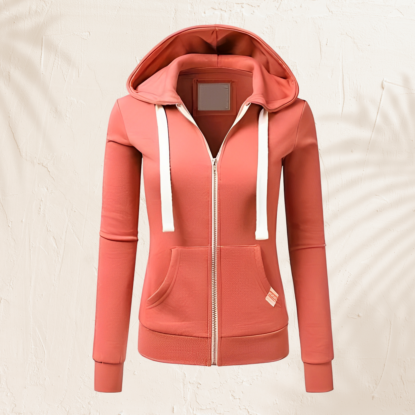 Luna – Cómodo sudadera con capucha con cremallera