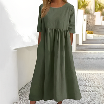 Niva – Vestido midi ligero para días cálidos