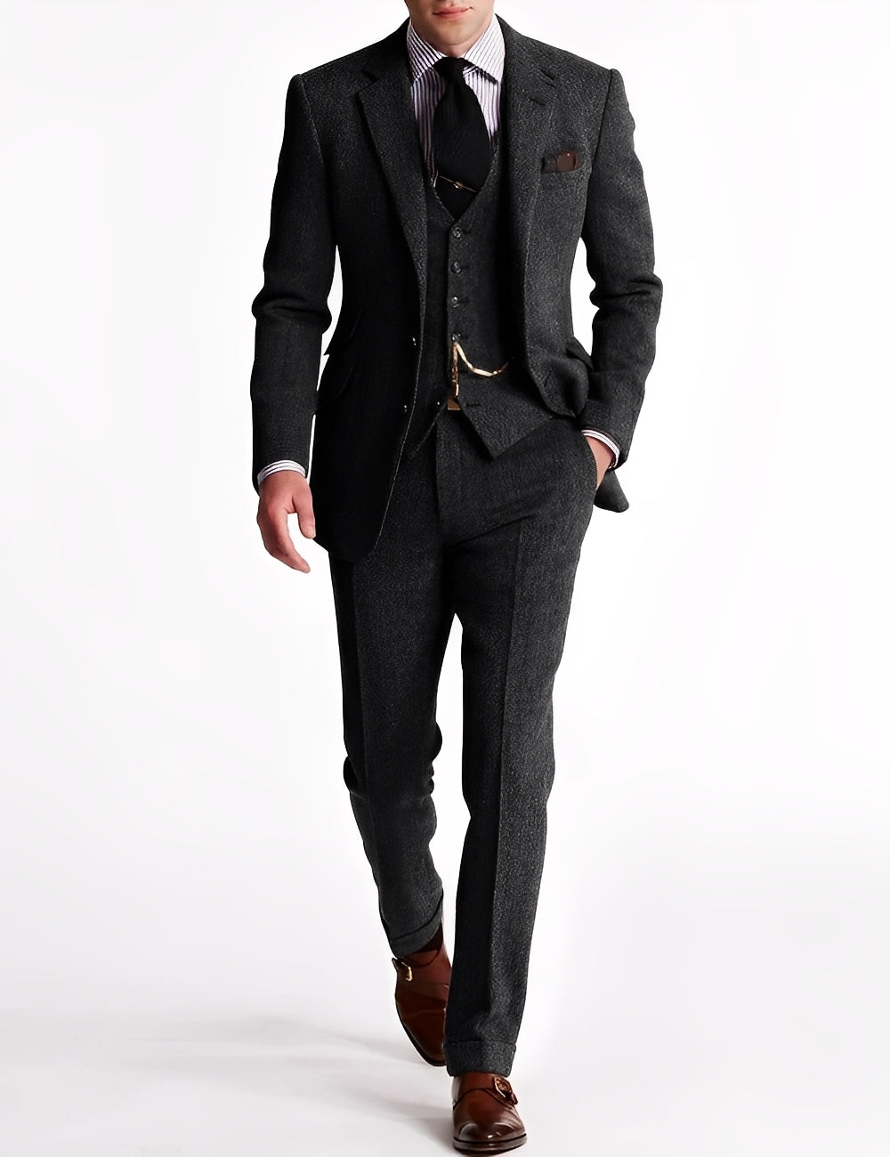 Alden - Trajes elegantes ajustados de esmoquin para hombres