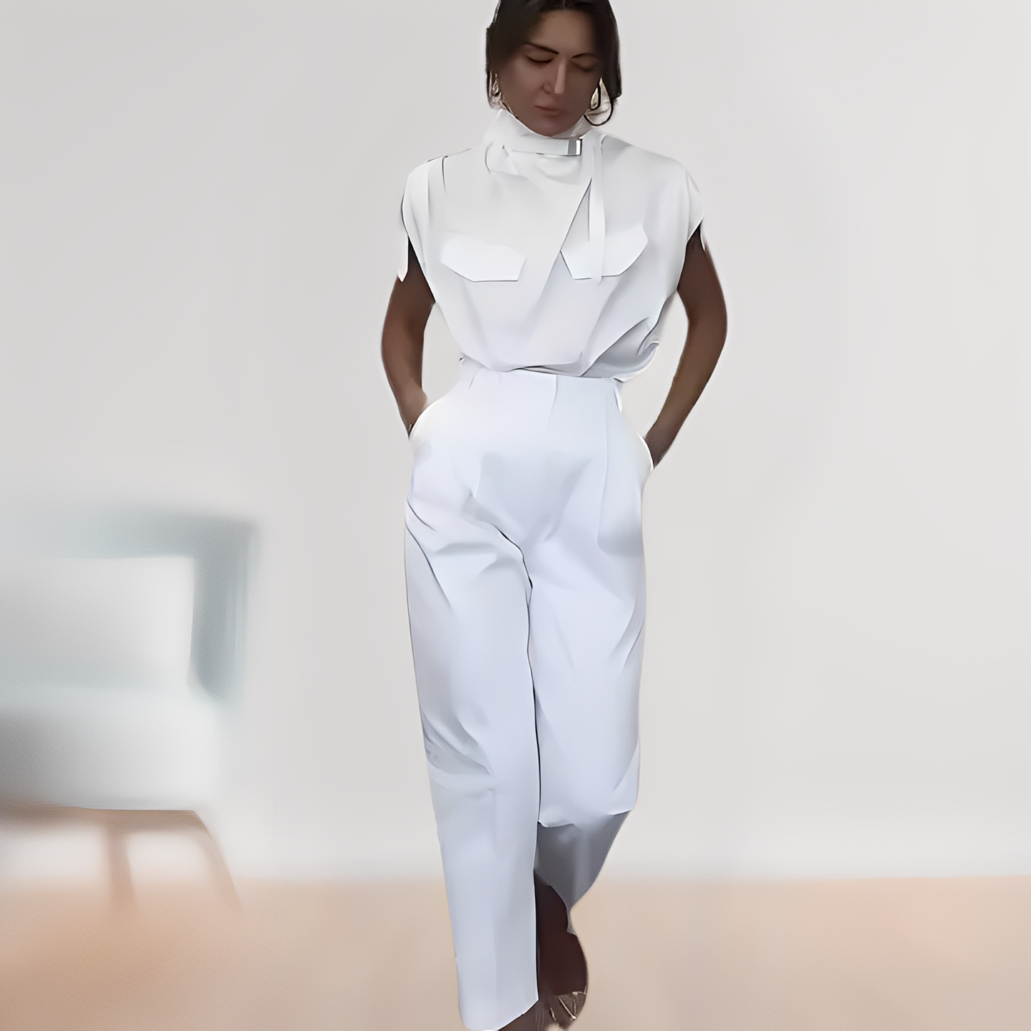 Leona – Elegante mono sin mangas