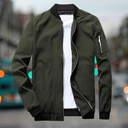 Oscar – Chaqueta Bomber para Hombre Impermeable