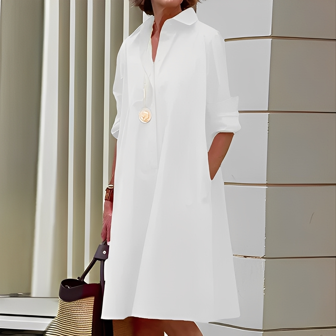 Maeva – Vestido Camisa Moderno para Mujeres