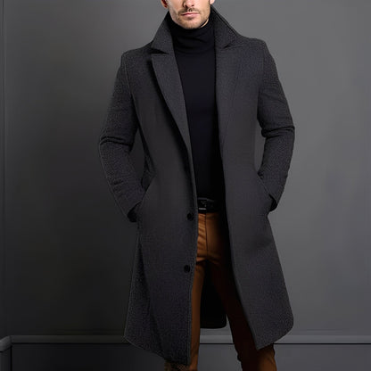 Tucker - Sobretodo de Lana Estiloso para Hombre