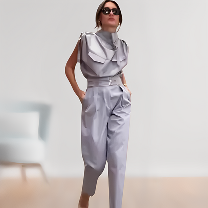 Leona – Elegante mono sin mangas