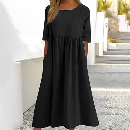 Niva – Vestido midi ligero para días cálidos
