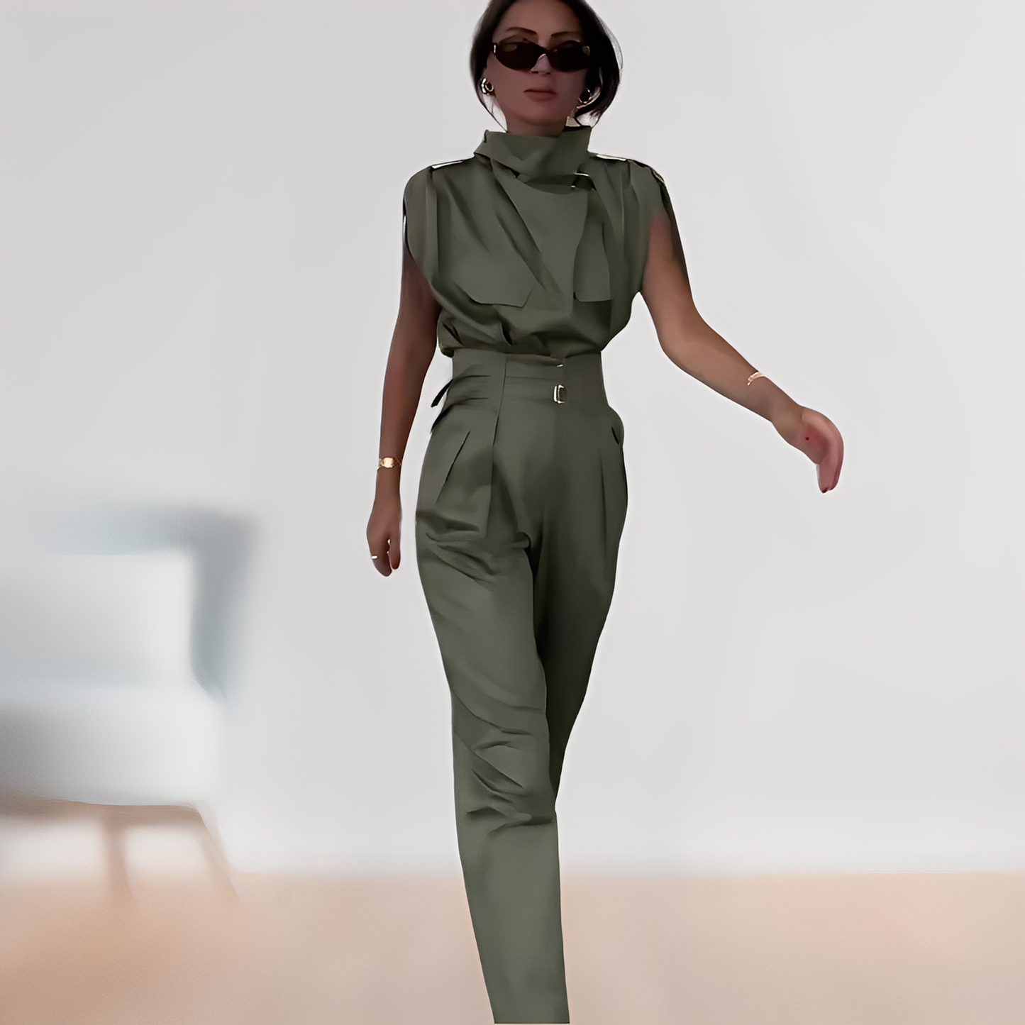 Leona – Elegante mono sin mangas