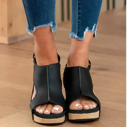 Marlene – Sandalia de Cuero Ortopédica