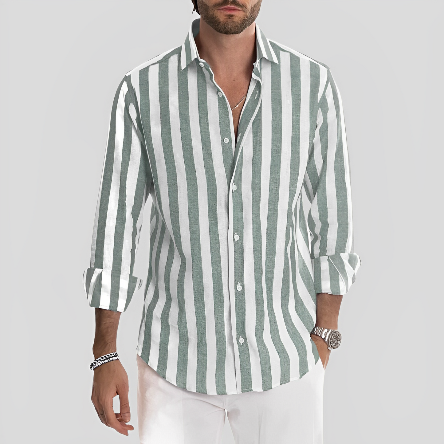 Emil – Camisa Rayada para Hombre