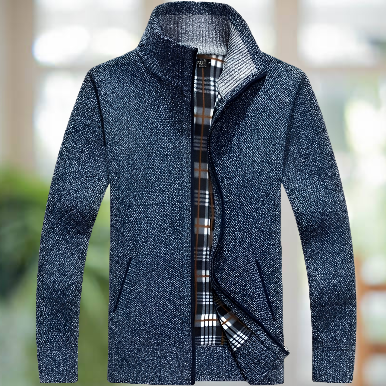 Iker – Chaqueta de Punto Forrada para Hombres