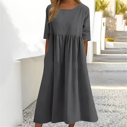 Niva – Vestido midi ligero para días cálidos