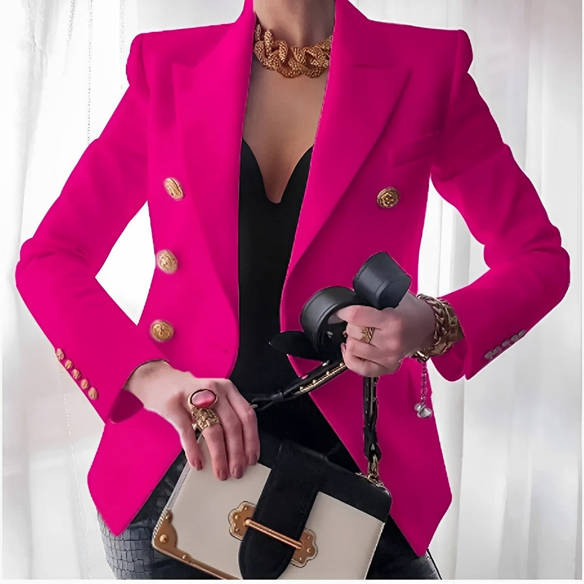 Old Money – Elegante Chaqueta de Mujer