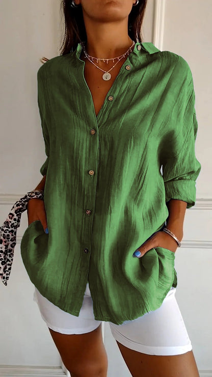 Sofie – Camisa de mujer con botones para el verano