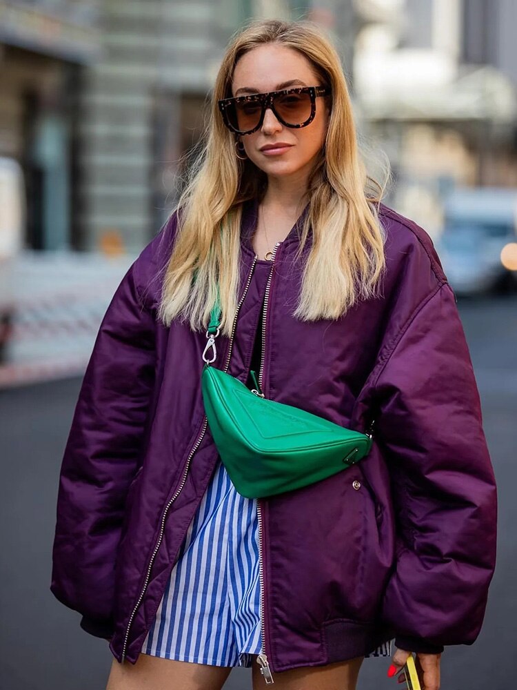 FrostFlex – Bomber Oversized para días fríos