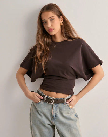 Leonie – Top Cómodo con Cintura Elástica